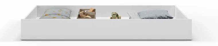 Contenitore sottoletto per bambini bianco 90x190 cm Valka – Marckeric