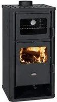 Stufa a Legna con Forno Cucino Camino a Combustibile Solido Prity FM D 12kw