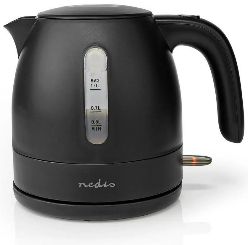 Nedis KAWK300EBK - Bollitore 1 l 2150W/230V nero
