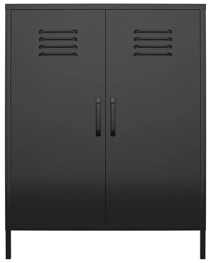 Mobile in metallo nero 40x102x80 cm Mission District - Støraa