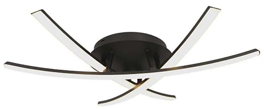 Plafoniera LED LED/20W/230V 3000K nero