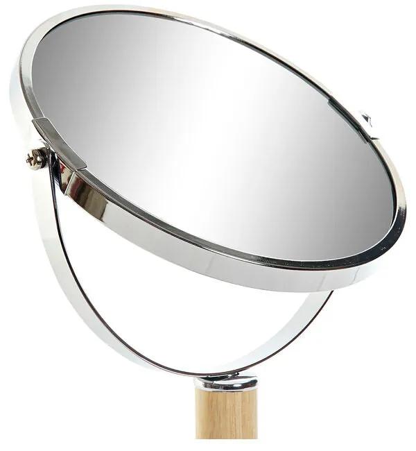 Specchio Ingranditore DKD Home Decor Metallo Legno (19 x 15 x 34 cm)
