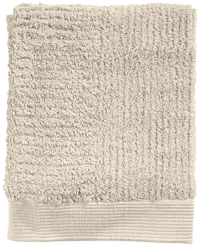 Asciugamano tipo terry beige in cotone 50x70 cm Classic – Zone