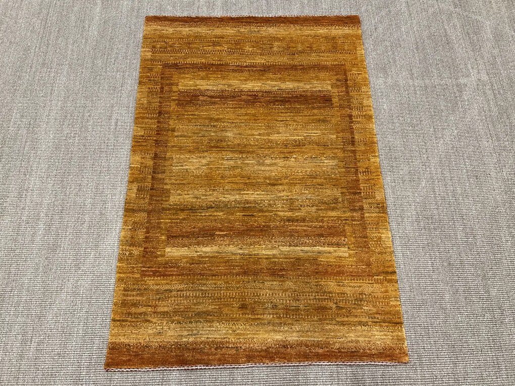 Loribaft Tappeto persiano 100x150 Giallo (Iran) Annodato A Mano