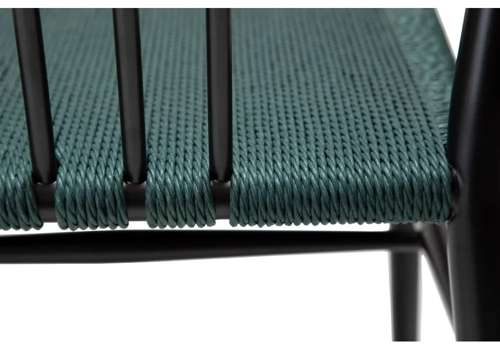 Sedia da pranzo nero-turchese Sava - DAN-FORM Denmark