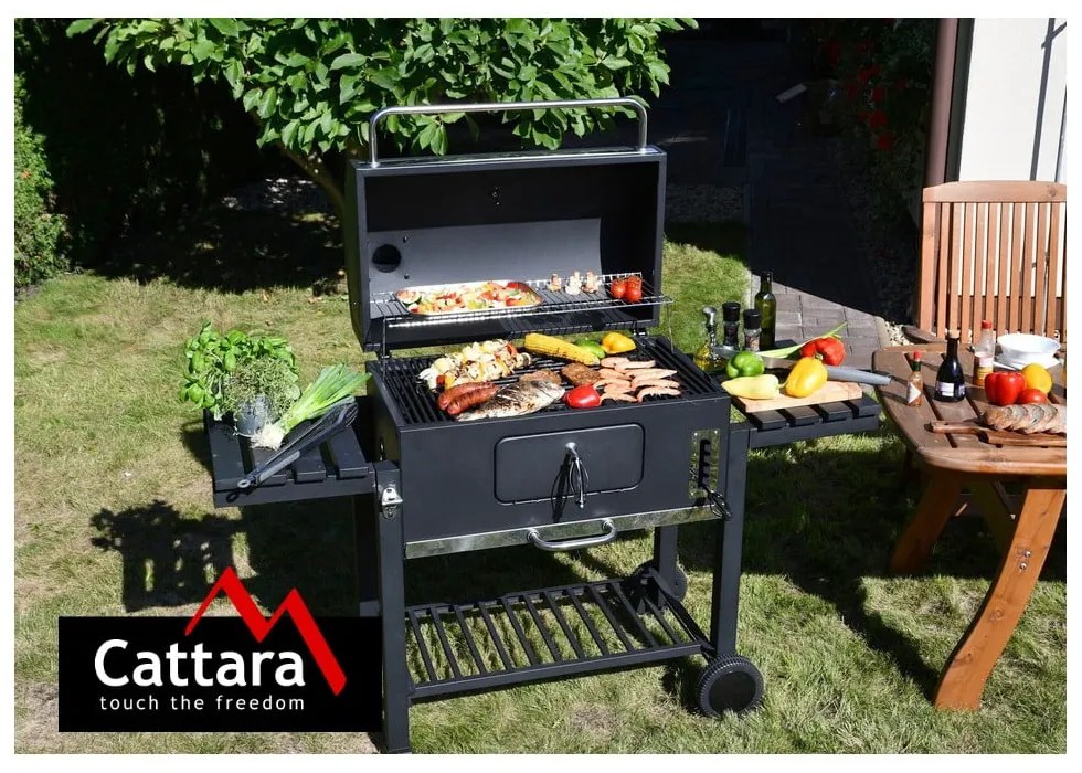 Griglia a carbone nera Royal Grande XXL - Cattara