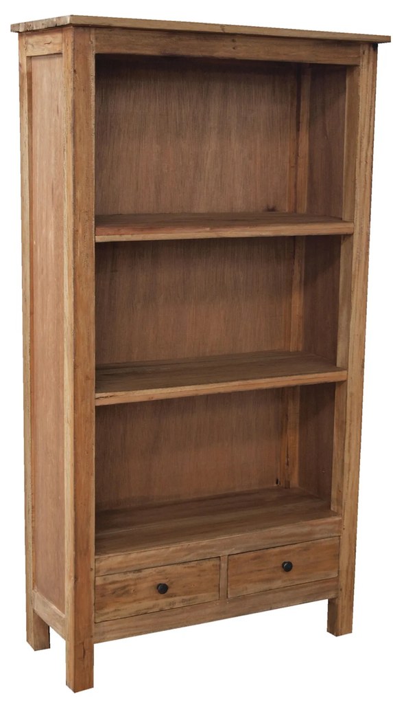 VILMA - set due librerie in legno di mogano