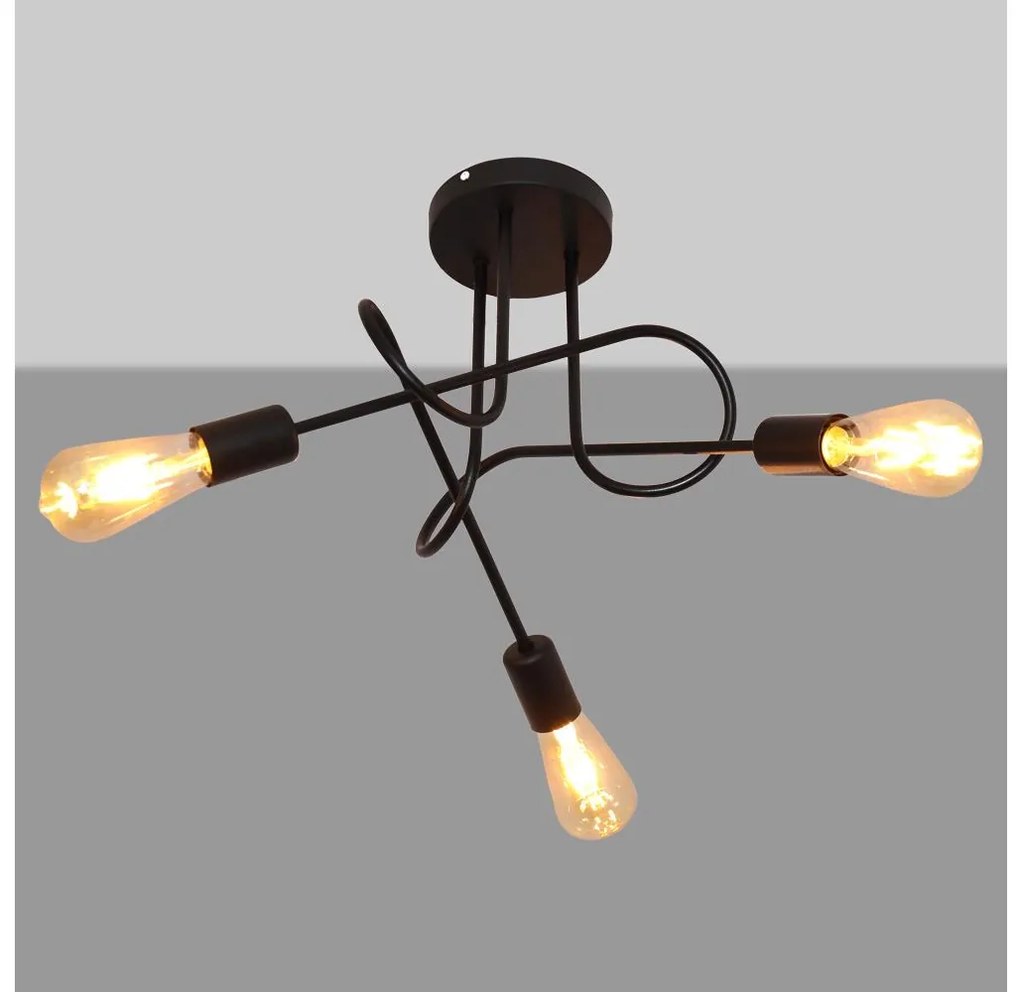 Lampadario da parete per bambini OXFORD 3xE27/15W/230V