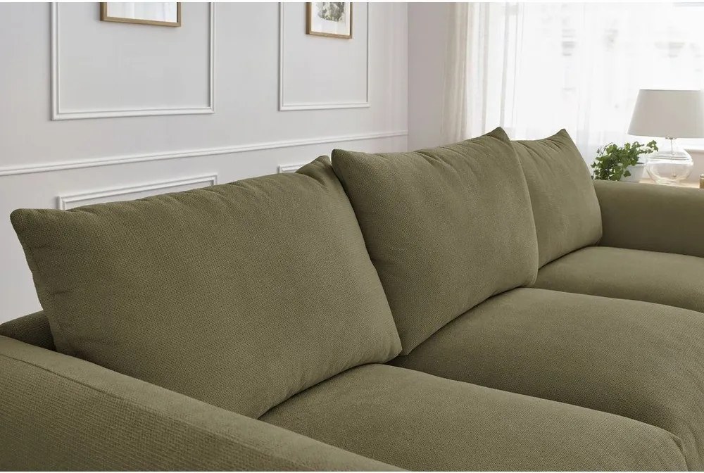 Divano in verde chiaro 265 cm Ernest – Bobochic Paris