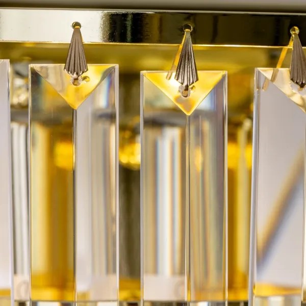 Brilagi - LED Applique di cristallo MOZART 2xE14/40W/230V oro