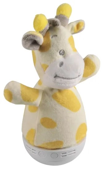Lampada notturna LED RGB per bambini con melodia 3xAAA/5V giraffa
