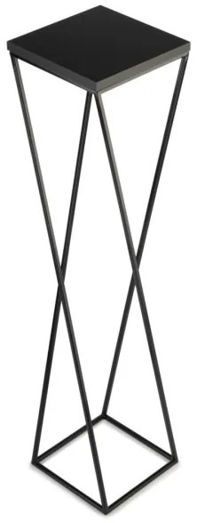 Portafiori LOFT 100x24 cm nero