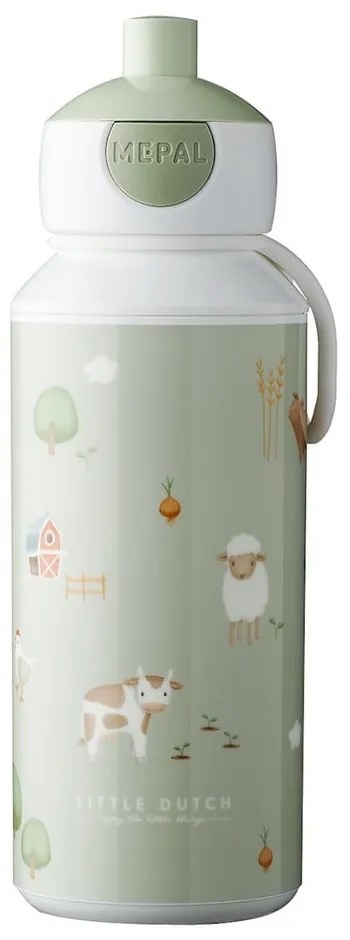 Scatola per la merenda del bambino con biberon Little farm - Mepal