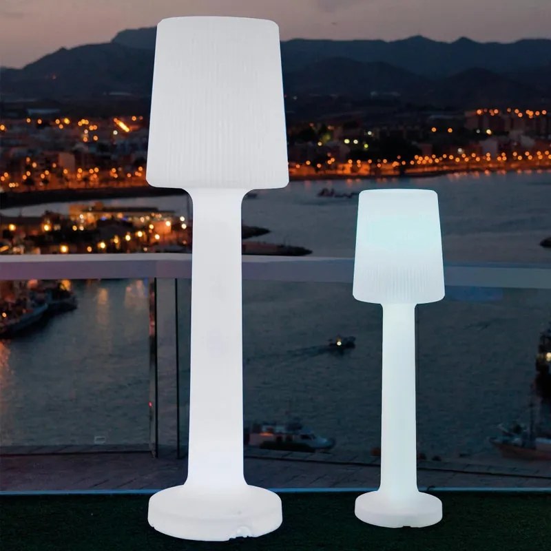 Lampada da terra da terra Carmen  H 165cm  Luce bianco freddo 2200 LUMEN