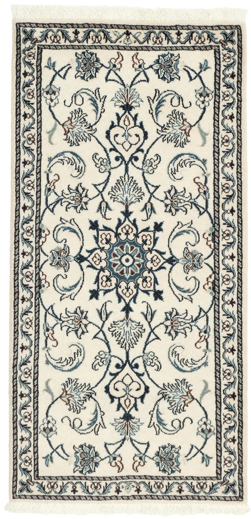 Nain Tappeto 70 x 140 Beige (Iran) Annodato A Mano