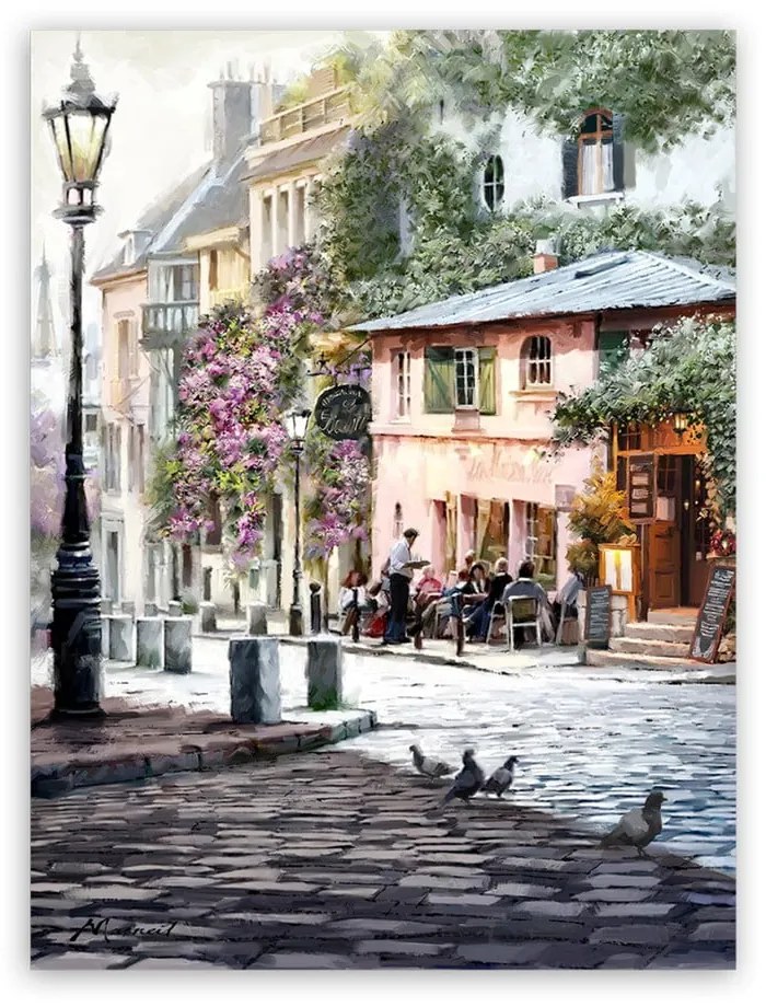 Immagine su tela, 60 x 80 cm Canvas Summer Corner - Styler