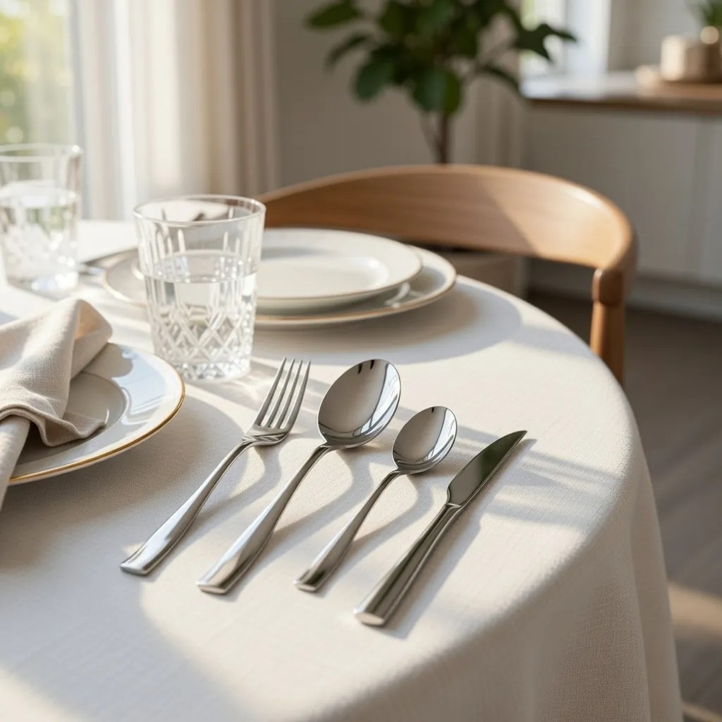 Servizio Set di Posate 24 pezzi in Acciaio Inox Eme Etoile...