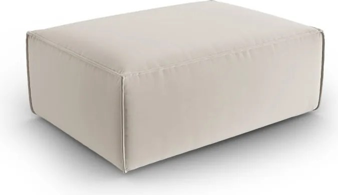 Pouf Mackay in velluto - L100 cm