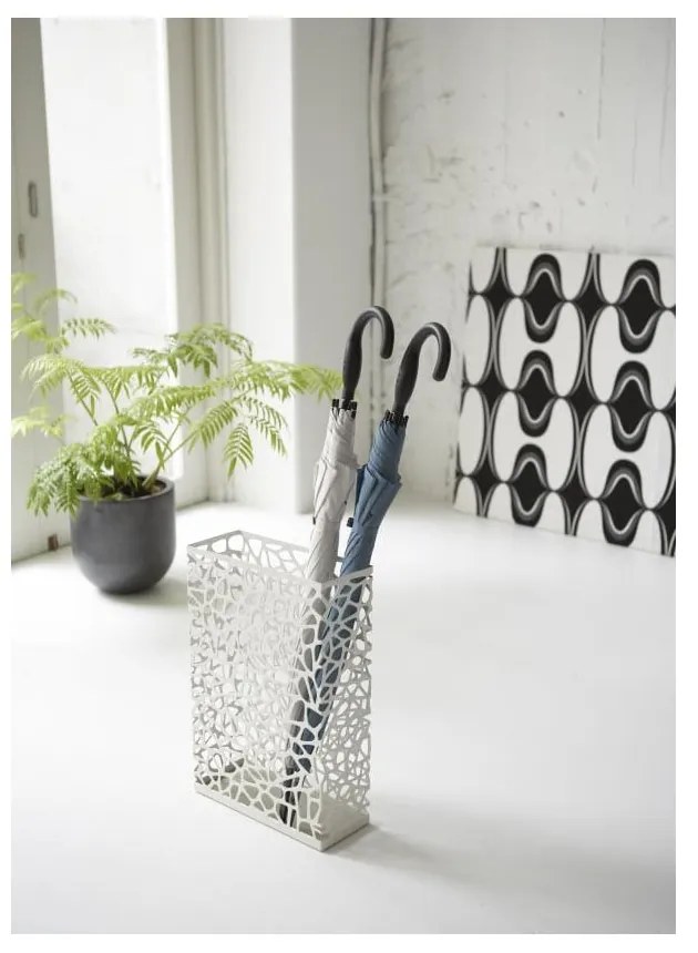 Portaombrelli Slim bianco Nest - YAMAZAKI