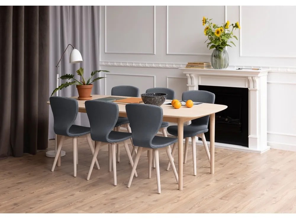 Tavolo da pranzo pieghevole con piano in rovere 210x100 cm Aston - Actona