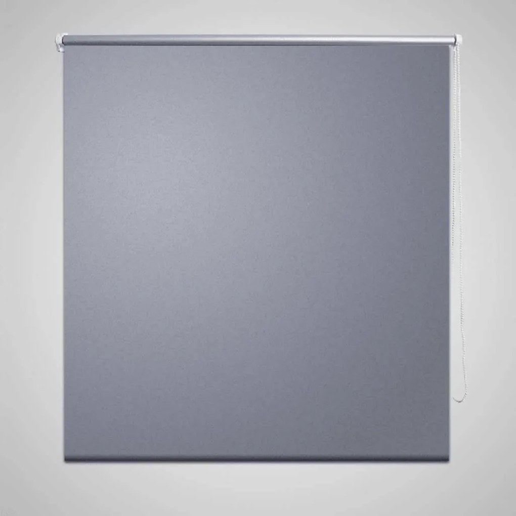 Tenda A Rullo Oscurante 80 X 230 Cm Grigio /