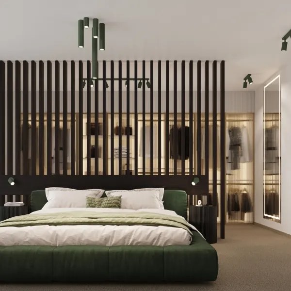 Brilagi - Faretto LED CRESTO 1xGU10/10W/230V 10 cm verde