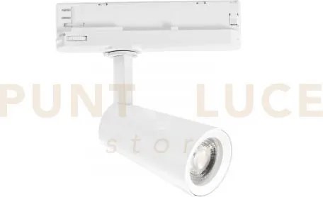 Faro binario led kone bianco in alluminio 13w 1175lm 3000k 20,5x11x...