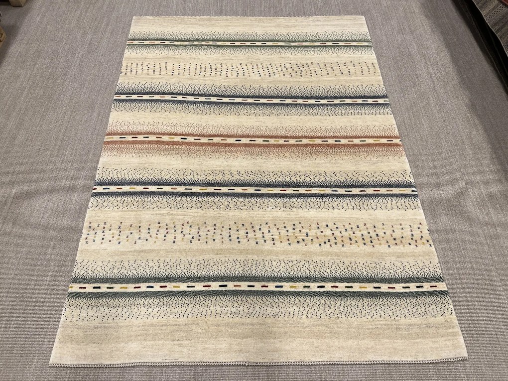 Gashguli Tappeto 210x290 Beige (Iran) Annodato A Mano