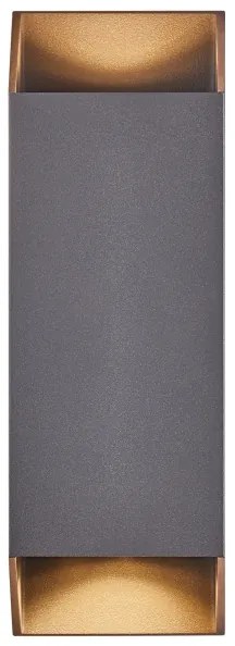Nordlux - Applique da esterno NICO 2xGU10/35W/230V IP54 antracite