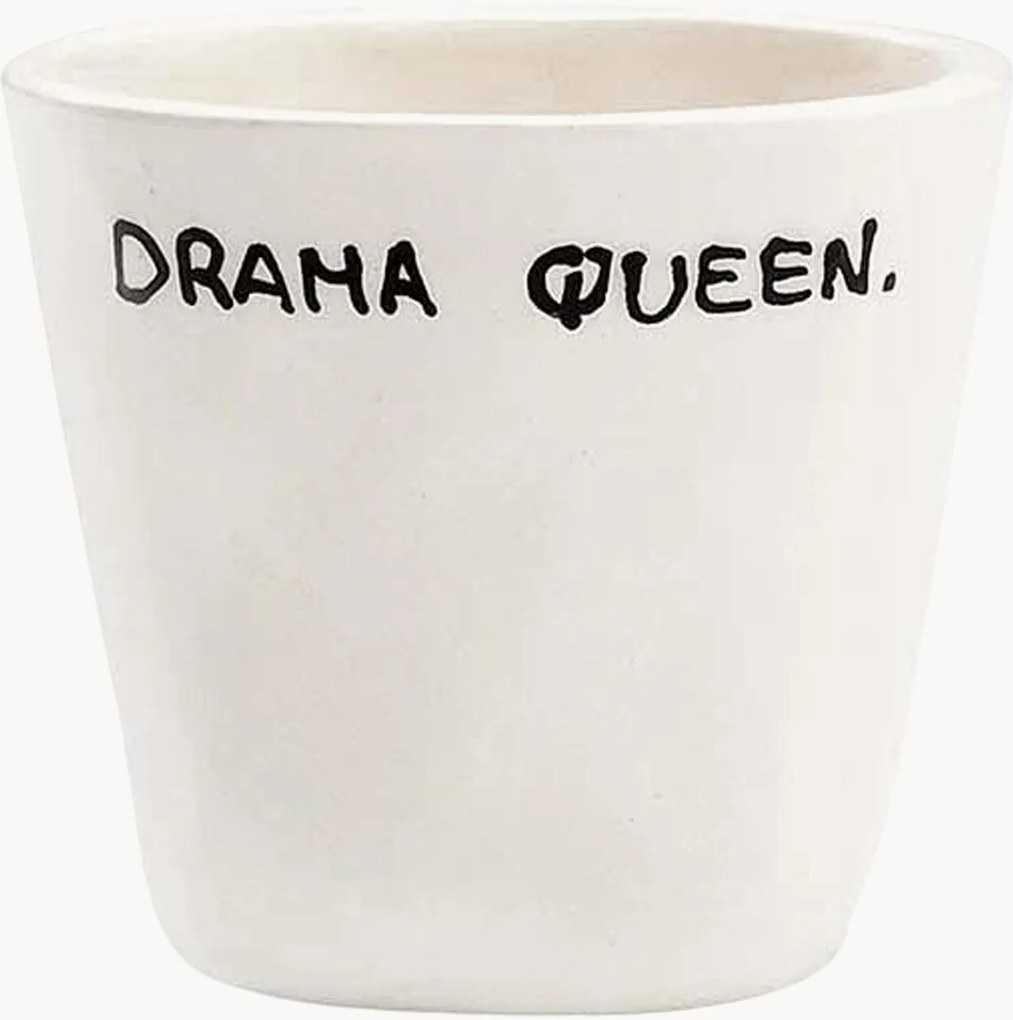 Tazzina da caffè in ceramica Drama Queen