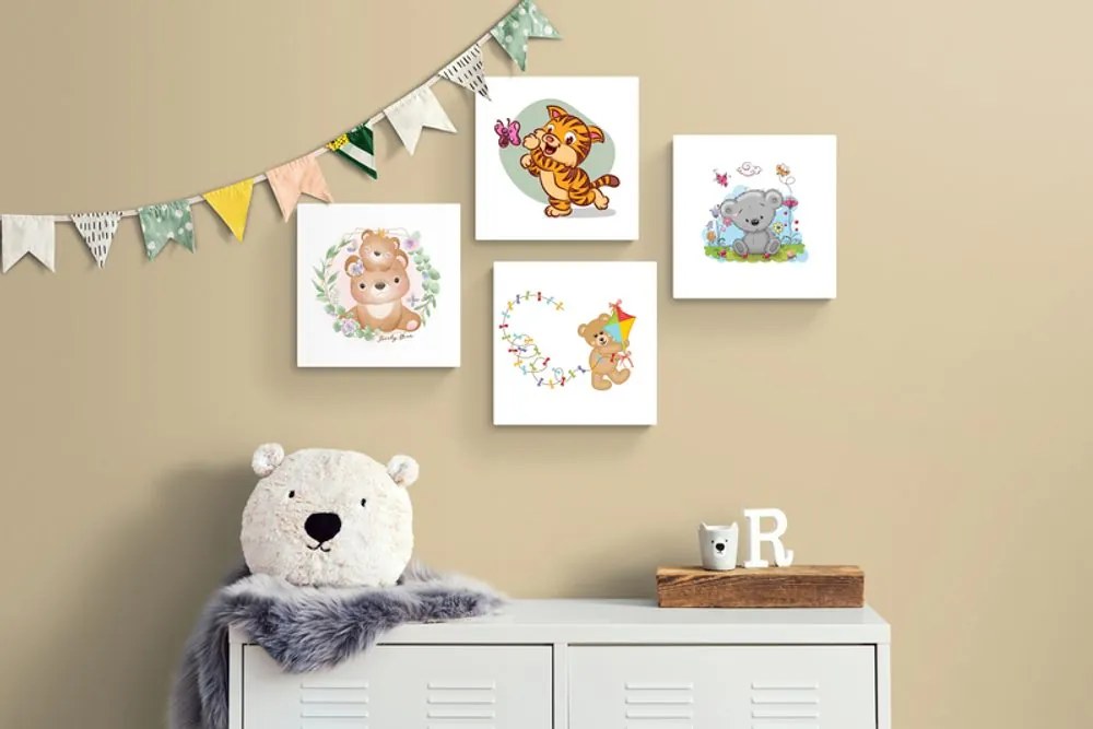 Set di quadri – Animali per bambini