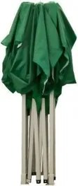 Gazebo richiudibile pieghevole 3 X 3 Verde ricoperto in PVC impermeabile