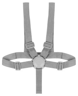 Lionelo - Seggiolino da pranzo 2 in 1 DALIA bianco/grigio