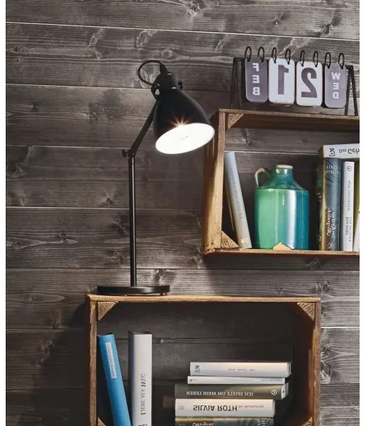 Eglo 49469 - Lampada da tavolo PRIDDY 1xE27/40W/230V