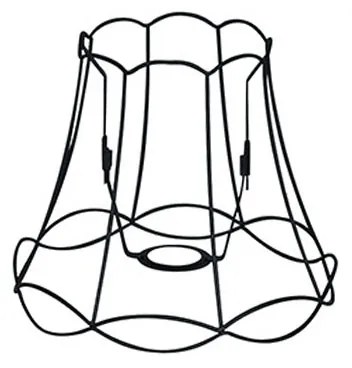 Paralume in metallo nero 25/21 - Granny Frame