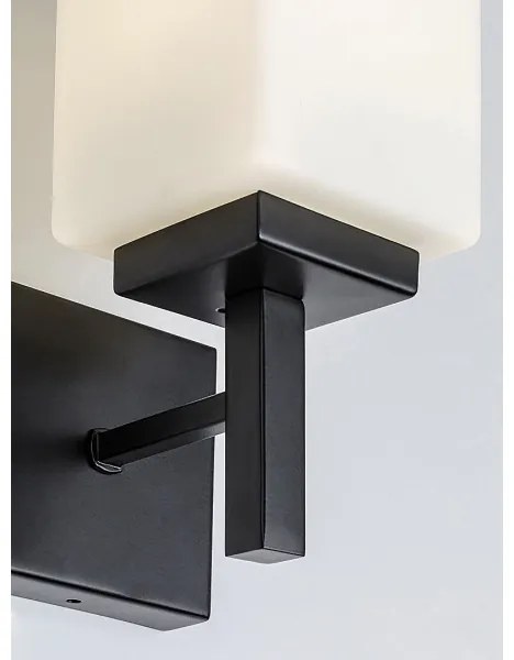 Rabalux 71061 - Applique da bagno ZENKAI 1xE14/10W/230V IP44 nero