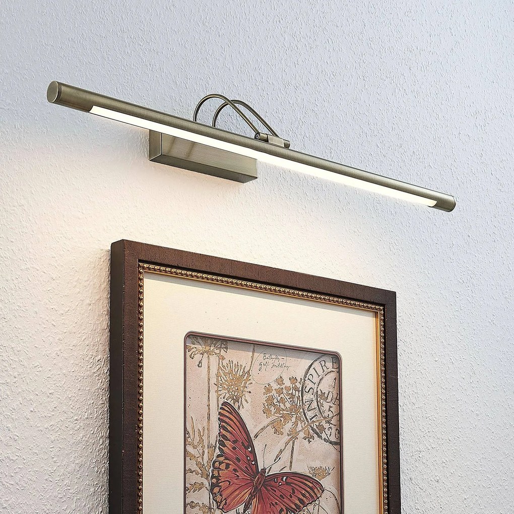 Applique a LED Mailine Lindby, Bronzo / Ottone antico, Soggiorno / Sala da pranzo, Metallo, Moderno, Applique a LED