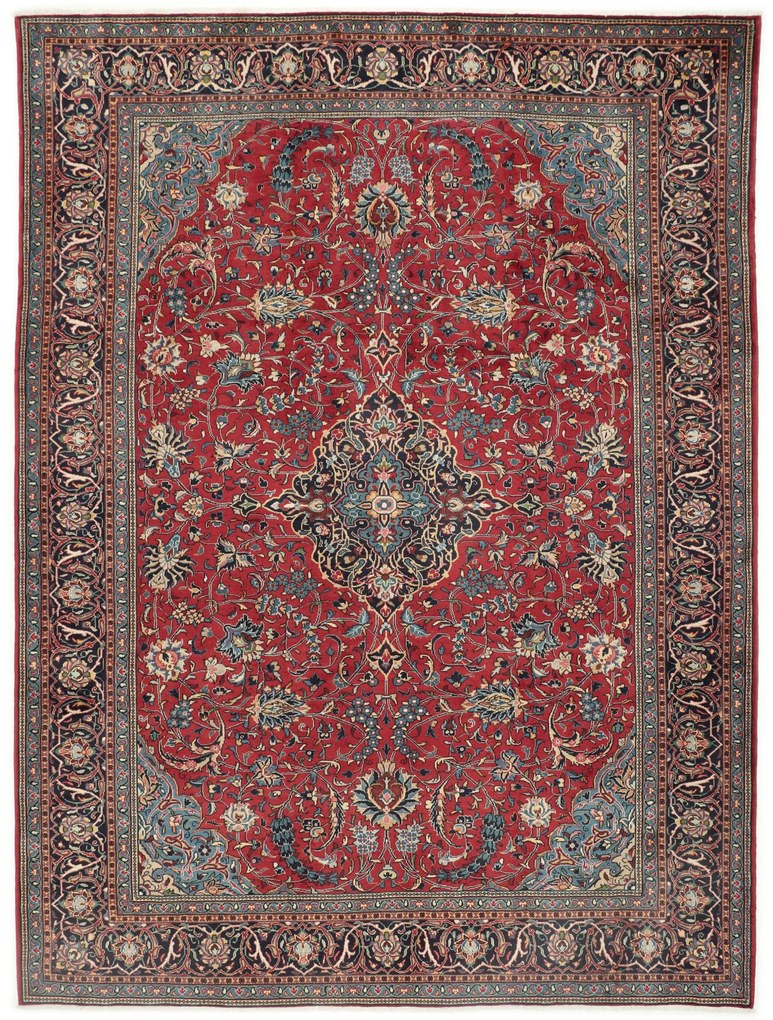 Sarouk Tappeto 350x260 (Iran) Annodato A Mano