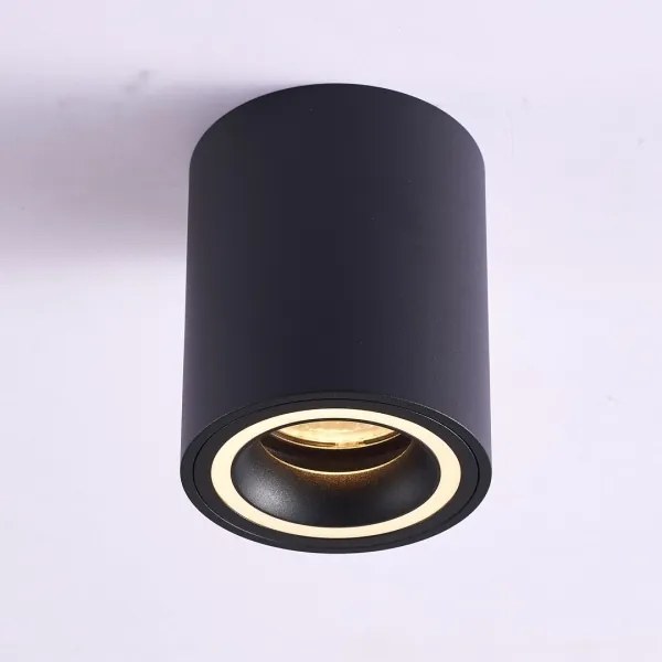 Rabalux 71160 - Faretto KOBALD 1xGU10/25W/230V arrotondato nero