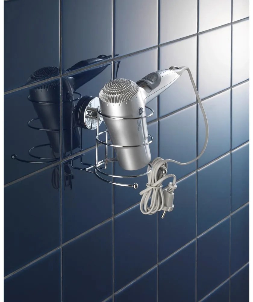 Supporto per asciugacapelli autoportante Vacuum-Loc, capacità di carico fino a 33 kg Milazzo - Wenko