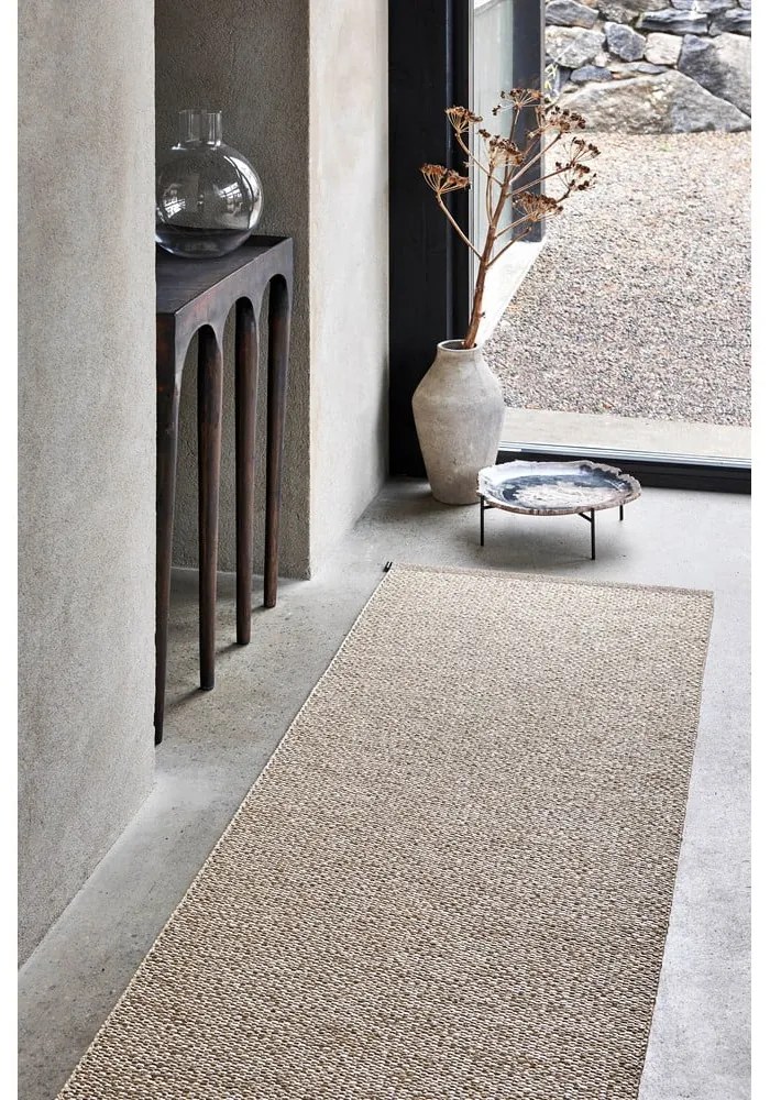 Tappeto da interno/esterno color crema 60x85 cm Effi Mud – Pappelina