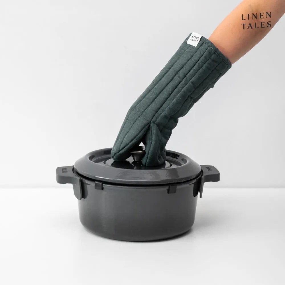 Presina in lino Forest Green - Linen Tales