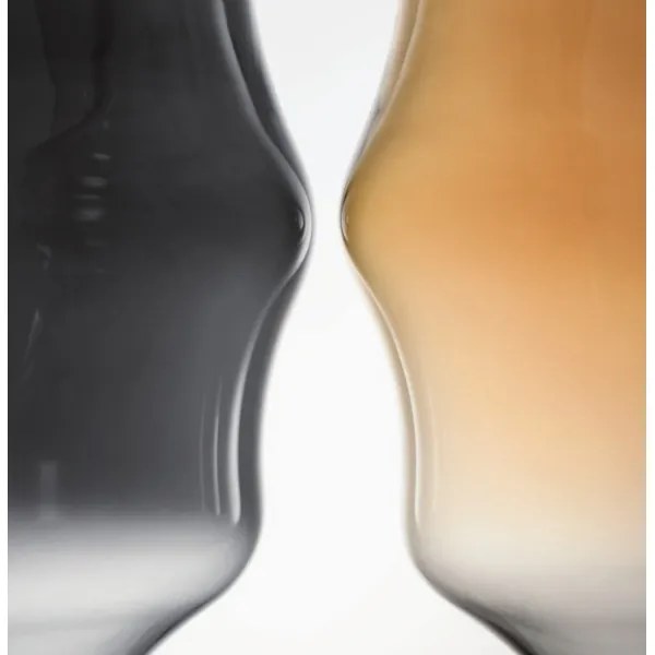 Redo 01-1845 - Lampadario a sospensione con filo SLAG 1xE27/42W/230V diametro 40 cm grigio