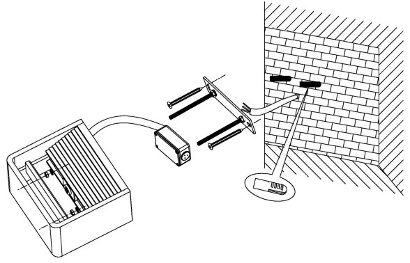 Eglo 96497 - Applique a LED da esterno DONINNI 1xLED/6W/230V IP44
