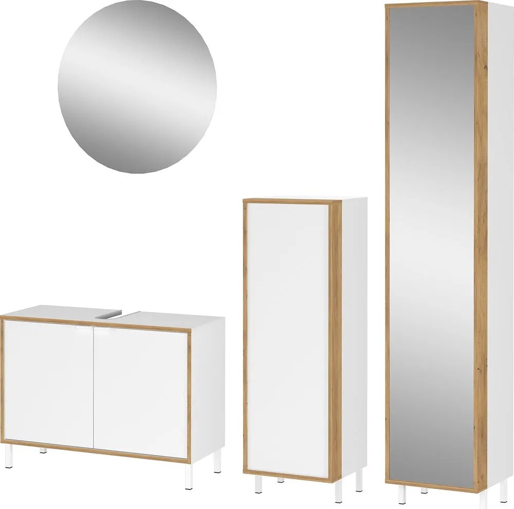 Set da bagno bianco Topeka – Germania