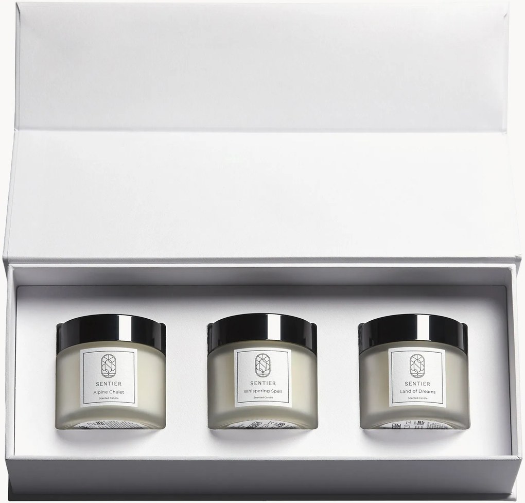 Set di 3 candele profumate Whimsical