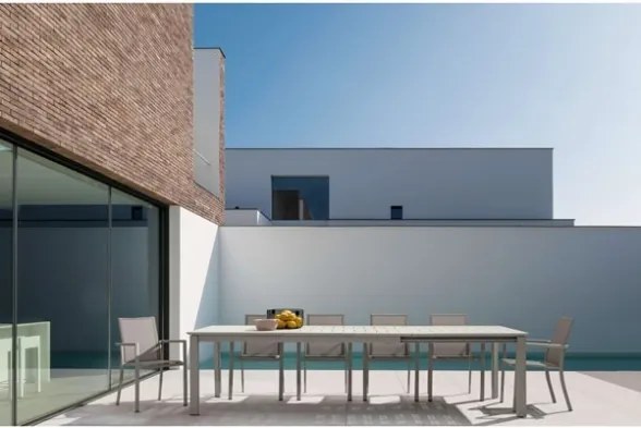 Tavolo Allungabile In Alluminio Per Esterni 110x200-300 Konnor Rastin Bizzotto