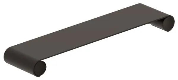 Mensola per bagno Elegance L 25 cm nero opaco