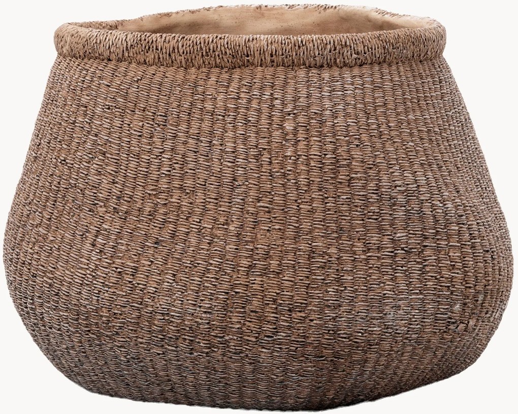 Vaso per fiori in cemento Faux-Puff