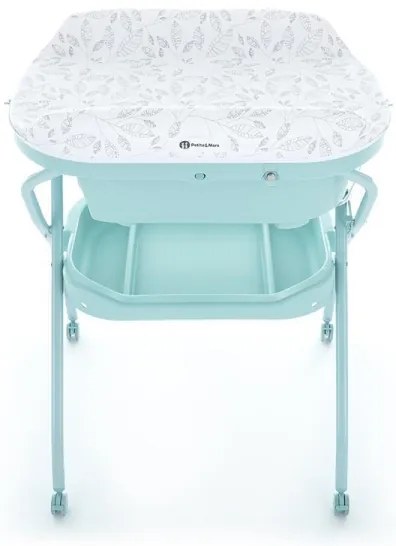 PETITE&MARS - Fasciatoio con vasca da bagno SPA 3in1 menta